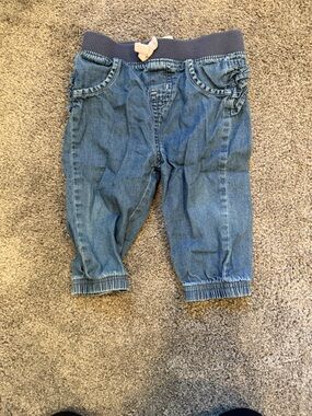 Garanimals Gray Elastic Waistband Denim Pants